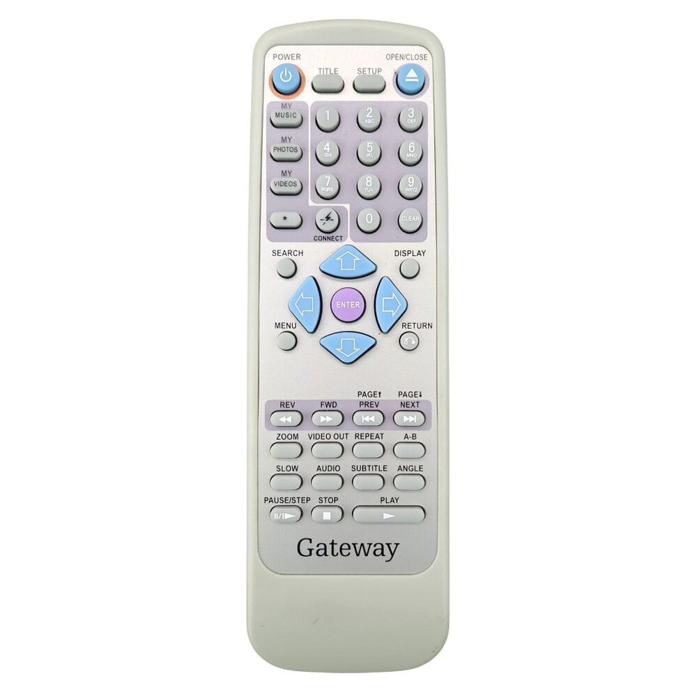 Gateway Remote Control HOF3G98D4 Multimedia Functions Original OEM Tested Works